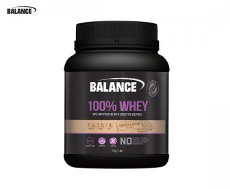 Balance 100%纯乳清蛋白粉 奶油曲奇味 750克